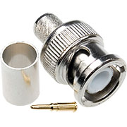 GB-105C, BNC штекер RG-6 обжимной