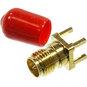 L-KLS1-SMA003, разъем прямой SMA вилка на плату 50Ом