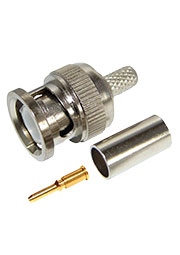 05-3003 (01-001С), BNC штекер RG-6 обжим
