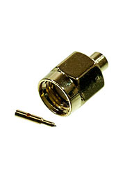 L-KLS1-SMA004, разъем SMA вилка на кабель 50Ом