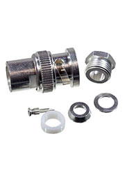 1-1337421-0, BNC разъем штекер MC 50Ohm Silver Pl