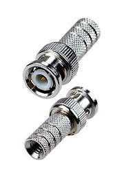 4-141 РАЗЪЕМ BNC "ШТ" МЕТАЛЛ НА КАБЕЛЬ RG-59 SAT-602 НАКРУТКА