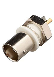 5-1634504-1, BNC разъем гнездо  BHSkt 50Ohm Nickel Gold Pltd