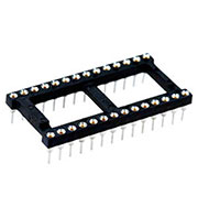 9-1437539-2, панелька для микросхем TRL-28 DIP широкая (828-AG11D-ESL)