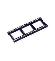 TRL-40, панелька для микросхем DIP 40 контактов широкая (126-640RG)