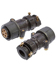 ШР20П5НШ10, розетка с неэкранированным патрубком на кабель (22г)  приемка ОТК