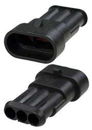 282105-1, SUPERSEAL1.5, вилка 3 контакта