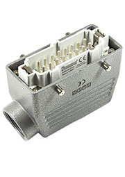 EBM16FU10, Вилка, боковой ввод, 16 полюсов, 16А