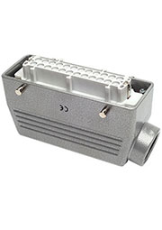 EBM24PU10, Розетка, боковой ввод, 24 полюса, 16А