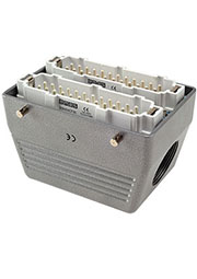 EBM48FU10, Вилка, боковой ввод, 48 полюсов, 16А