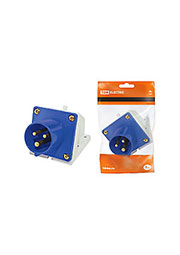 SQ0605-0014, Вилка 523 стационарная 2Р+РЕ 32А 220В IP44