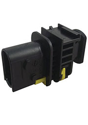 1-1670730-1, корпус вилки 3 полюсный