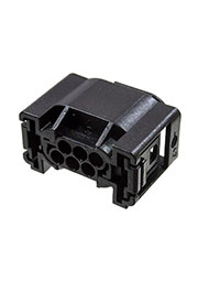 1-967616-1, MQS корпус розетки 6 контактов