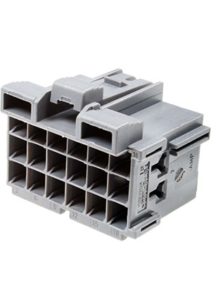 1-967624-1, JUN-POW-TIM HOUSING 18POS 1-0967624-1