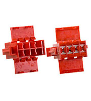 927367-1, разъем 8 контактов красный Junior Timer