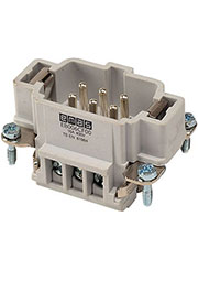 EB006CF00, Штепсель 6 полюсов, 16А EBM06CF00