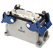 EBM06FD12, Вилка 6 полюсов в корпусе, 16А боковой ввод