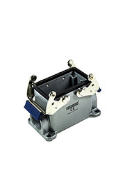 EBM10GD27, Корпус, 2- боковых ввода, 10 полюсов, металлические скобы крепления