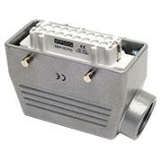 EBM16PU10, Розетка, боковой ввод, 16 полюсов, 16А