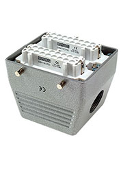 EBM32PU10, Розетка, боковой ввод, 32 полюса, 16А