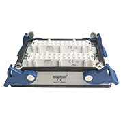 EBM48FM44, Вилка низкая, 4-фиксатора, для панели, 48 полюсов, 16А