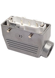 EBM606FU10, Вилка, боковой ввод, 6 полюсов, 35А