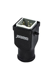 EBP05FU30, Вилка пластмассовая 5 полюсов, 10А