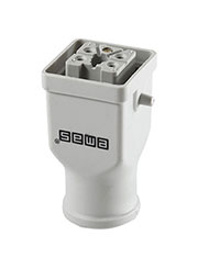 EBP05PU30, Розетка пластмассовая 5 полюсов, 10А