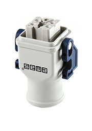 EBP05PU31, Розетка пластмассовая 5 полюсов, 10А