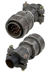 2PM22-10TJQB2, вилка на кабель 10 контактов (аналог 2РМТ22КПН10Ш1В1В)