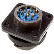 FQ18-7ZJ, вилка на блок,7 контактов