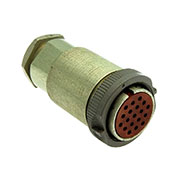 L-KLS15-RCS01-PC19B, вилка на корпус IP68 19 контактов (аналог РС19ТВ)