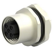 T4141512041-000, Разъем на провод, 4 Contact, M12, Through Hole, 4 A