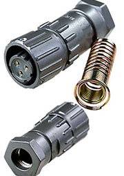 FQ14-3TK-8, розетка на кабель герметичн. IP67 3 контакта 10А 500В