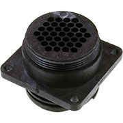 182918-1, CPC23-37, Корпус розетки фланц