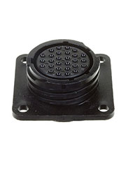 205840-3, CPC17-28, Корпус розетки фланц