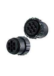 206136-1, CPC23-7 корпус вилки каб. для гнезд.контактов