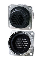 208459-1, CMC28-24, Корпус розетки фланц