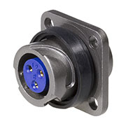 FQ14-3ZK, Цилиндрический разъём, Серия: FQ, до 400 В, до 10 А
