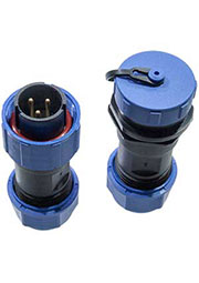 SP17-3, герметичные разъемы кабель-кабель 3 контакта IP68 пара