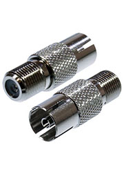 GP-910, переходник F гнездо - TV гнездо