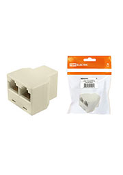 SQ1809-0020, Компьютерный двойник (гнездо - 2 гнезда) 8Р-8C