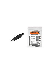 SQ0541-0002, ЗКИ, зажим крокодил 3А 40мм в изоляции черный AC-1