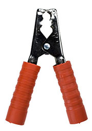 3-471 красный, зажим крокодил 120ММ 200А красный