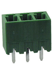 ME040-381M-03P, клеммник разъемный прямой шаг 3 81 мм 3 контакта