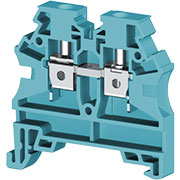 AVK4 RD (синий), 304211RP Клеммник на DIN-рейку 4мм.кв.