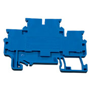 CPDL2.5BU, 2.5mm DBL LVL PUSH IN SPRNG CLMP