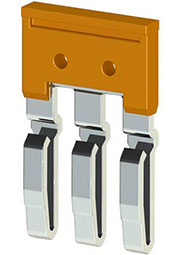 UK2,5/3 RD, 476223 Перемычка для AVK2,5RD/ YBK2,5*/ YBK3*/ AVK2,5CC/ MVK2,5/ MYK2,5, (3полюса)