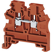 AVK2,5 RD (красный), 304204RP Клеммник на DIN-рейку 2,5мм.кв.