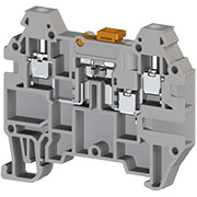 AVK2,5EA (серый), 324949 Клеммник 3-х выводной с размыкателем, 2,5 мм.кв.